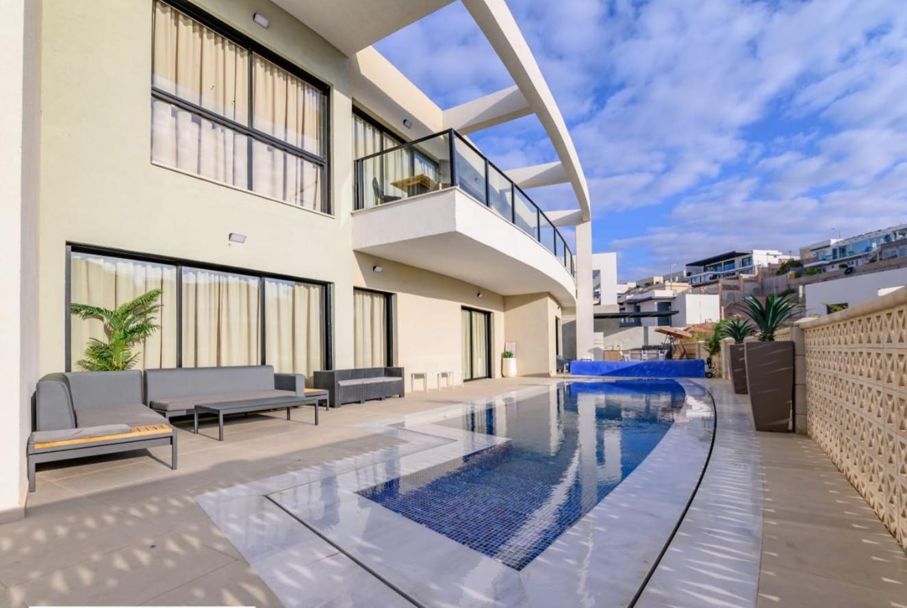 אילת Top-Class Luxury Villa Bsamim With Full Sea View Heated Pool !!!! מראה חיצוני תמונה
